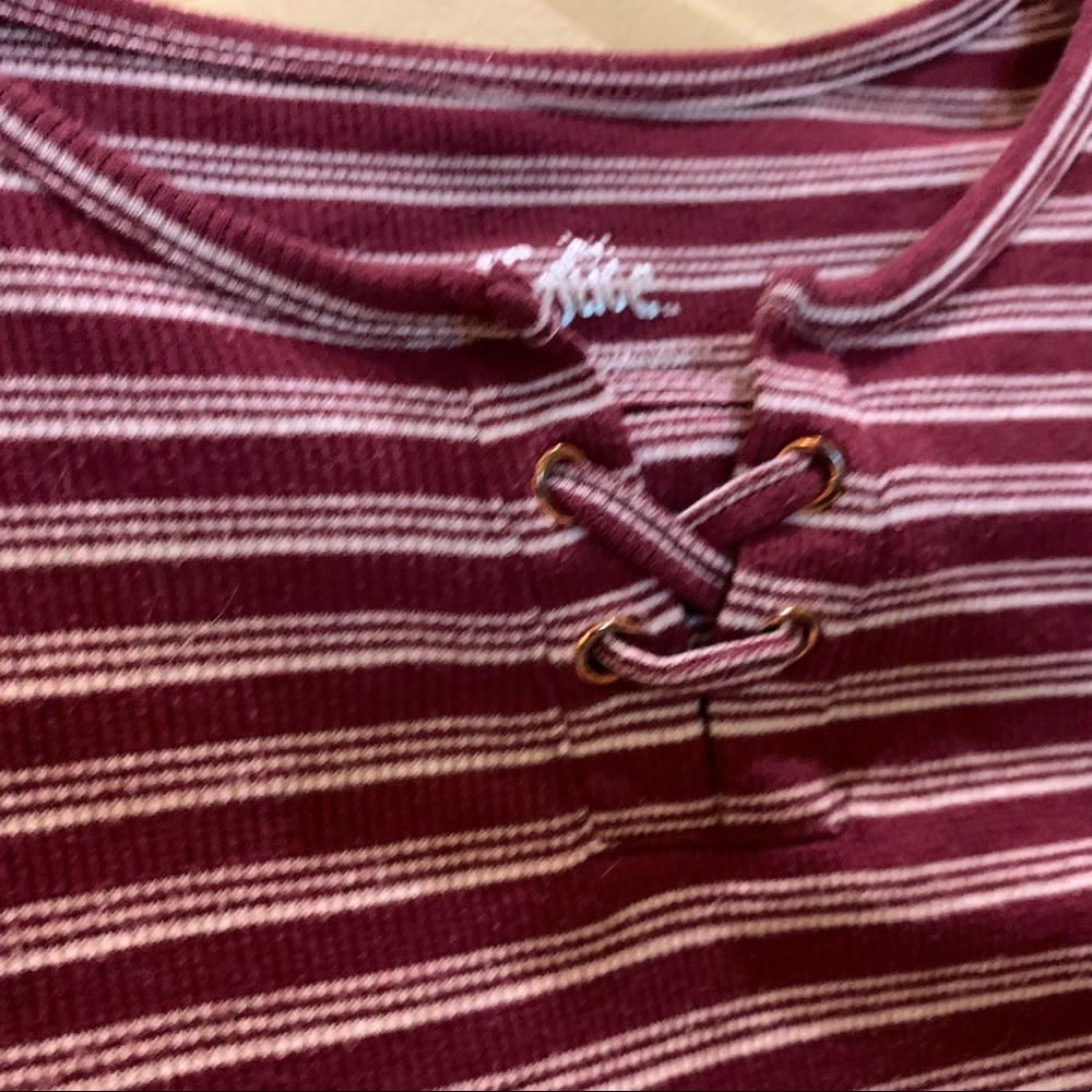Justice girls long sleeve cotton top. - Picture 5 of 6